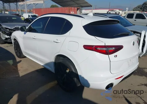 2020 Alfa Romeo Stelvio Ti Awd from USA, damaged, VIN ZASPAKBN8L7C95531